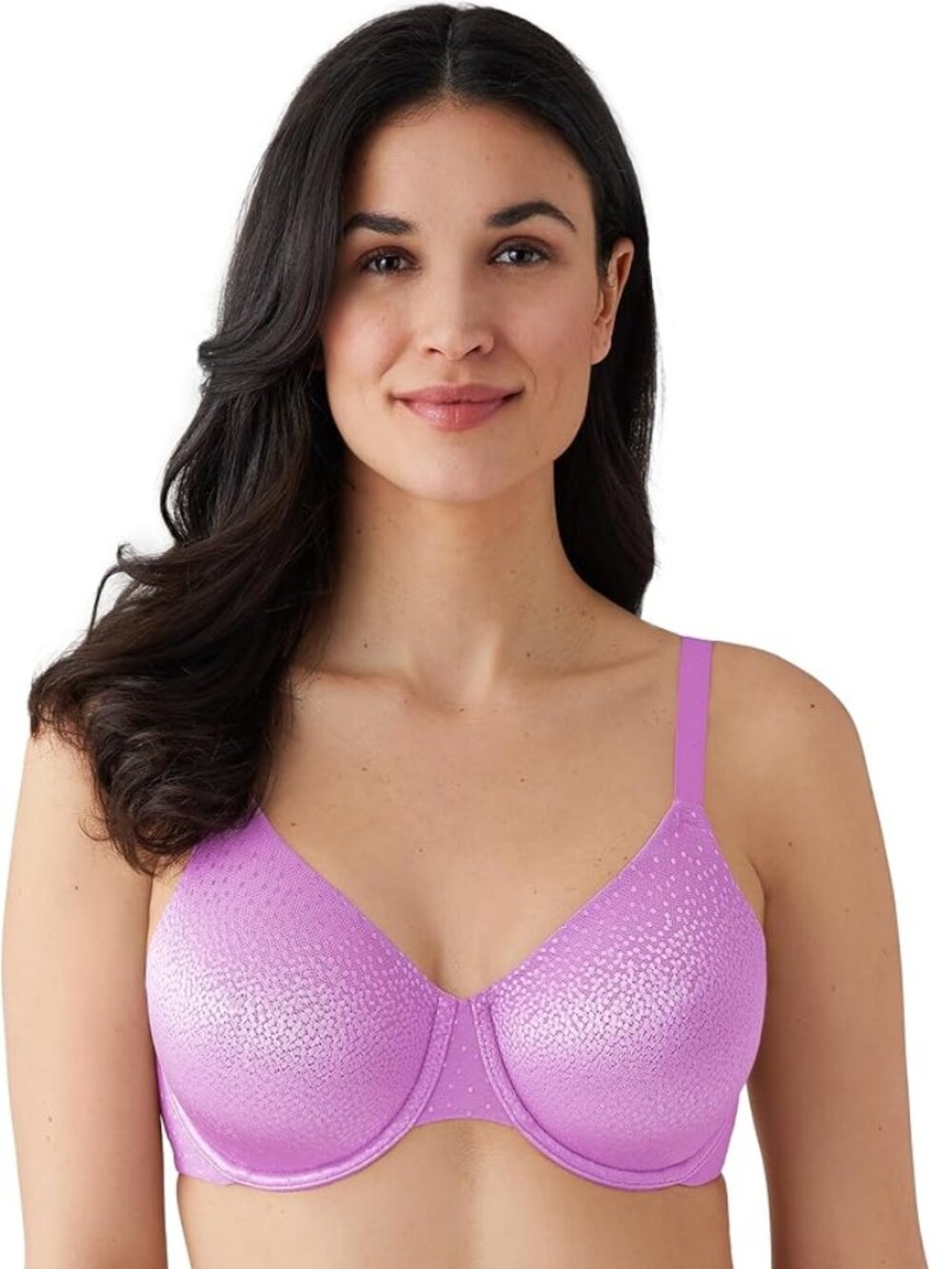 Wacoal Back Appeal Underwire Bra in First Bloom Purple, 32DDD
